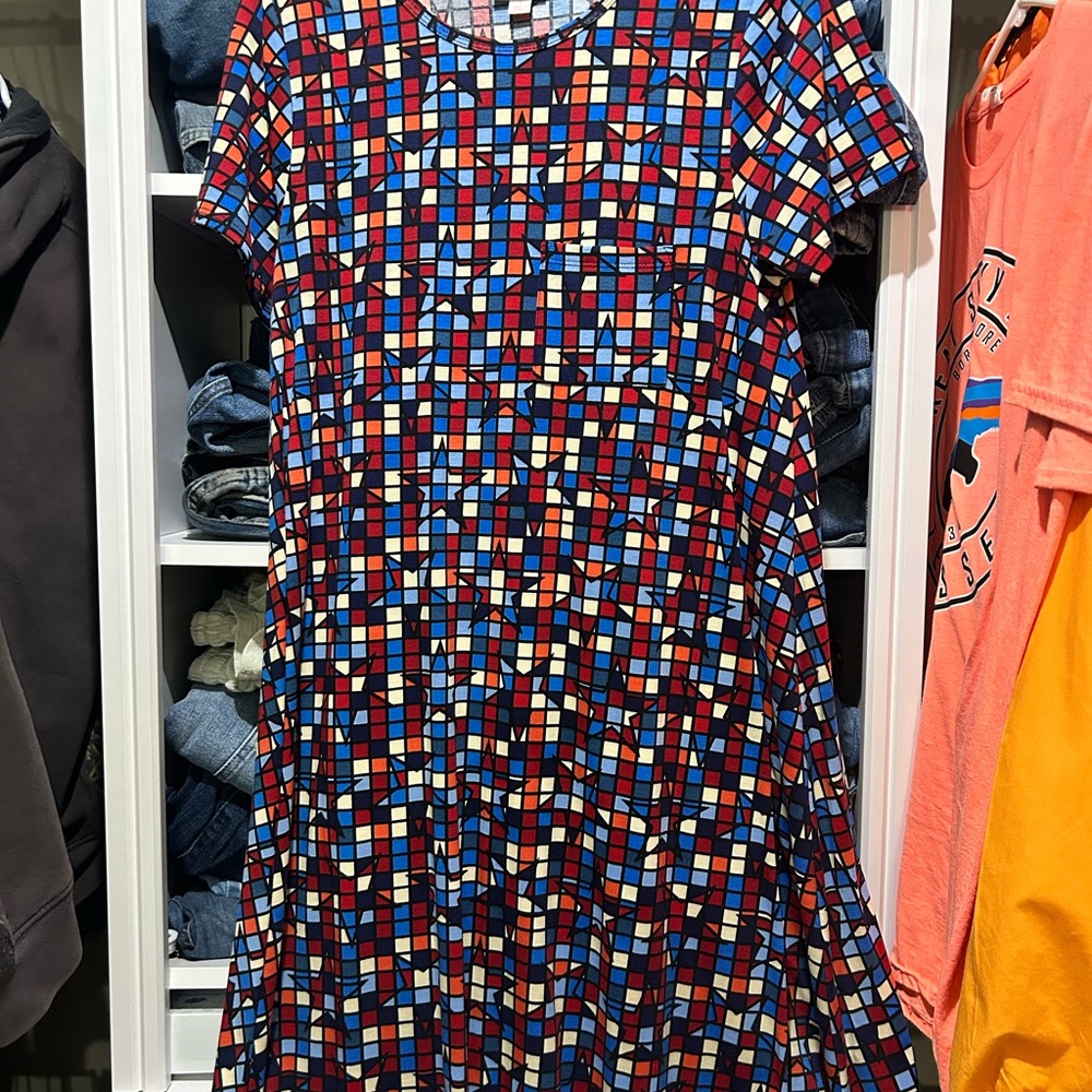 Colorful Geometric dress